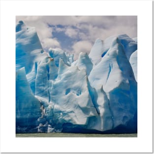 SCENERY 50 - Ice Glacier Arctic Snow Mountain Frost White Posters and Art